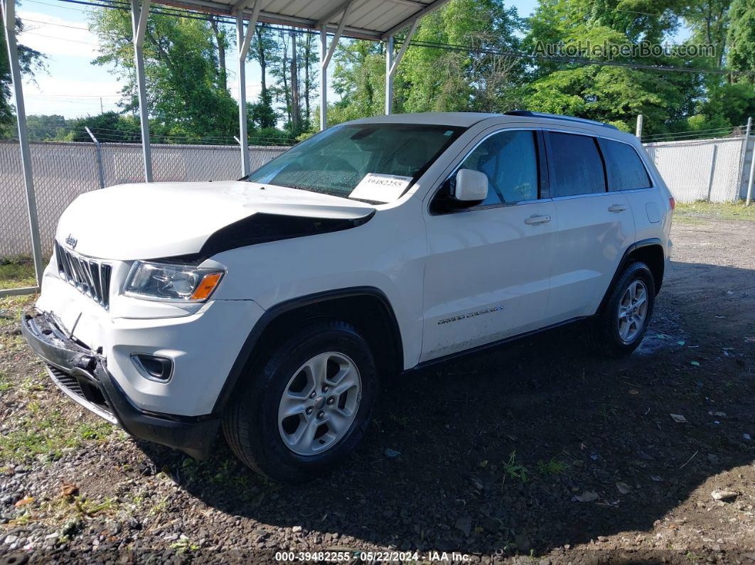 2015 Jeep Grand Cherokee Laredo White vin: 1C4RJFAG5FC839071