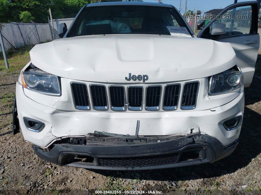 2015 Jeep Grand Cherokee Laredo White vin: 1C4RJFAG5FC839071