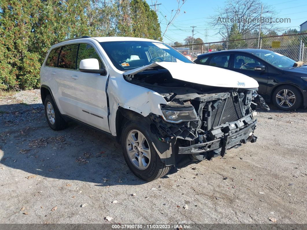 2017 Jeep Grand Cherokee Laredo 4x4 White vin: 1C4RJFAG5HC645546