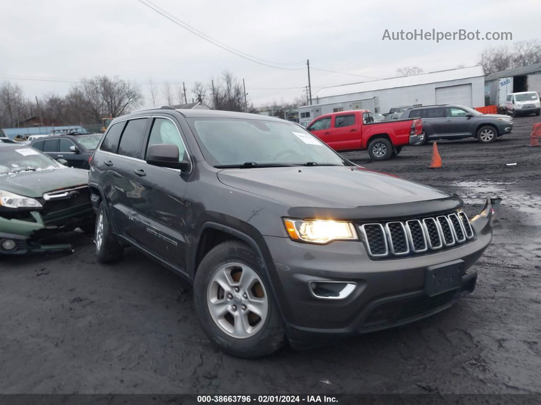 2017 Jeep Grand Cherokee Laredo 4x4 Gray vin: 1C4RJFAG5HC849425