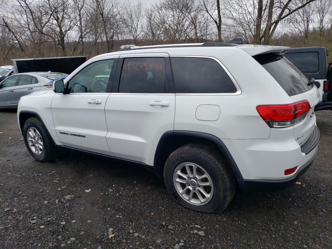 2019 Jeep Grand Cherokee Laredo White vin: 1C4RJFAG5KC564814