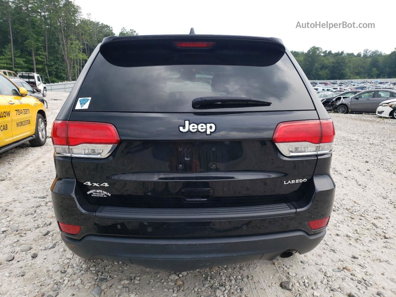 2019 Jeep Grand Cherokee Laredo Black vin: 1C4RJFAG5KC564912