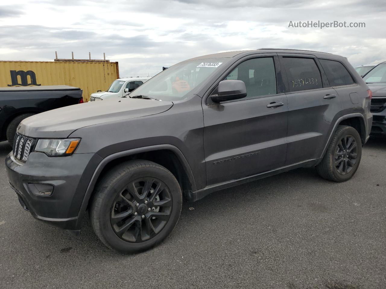 2019 Jeep Grand Cherokee Laredo Серый vin: 1C4RJFAG5KC588577