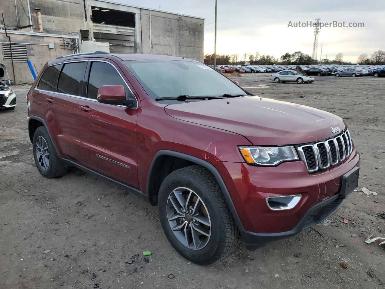 2019 Jeep Grand Cherokee Laredo Maroon vin: 1C4RJFAG5KC695001