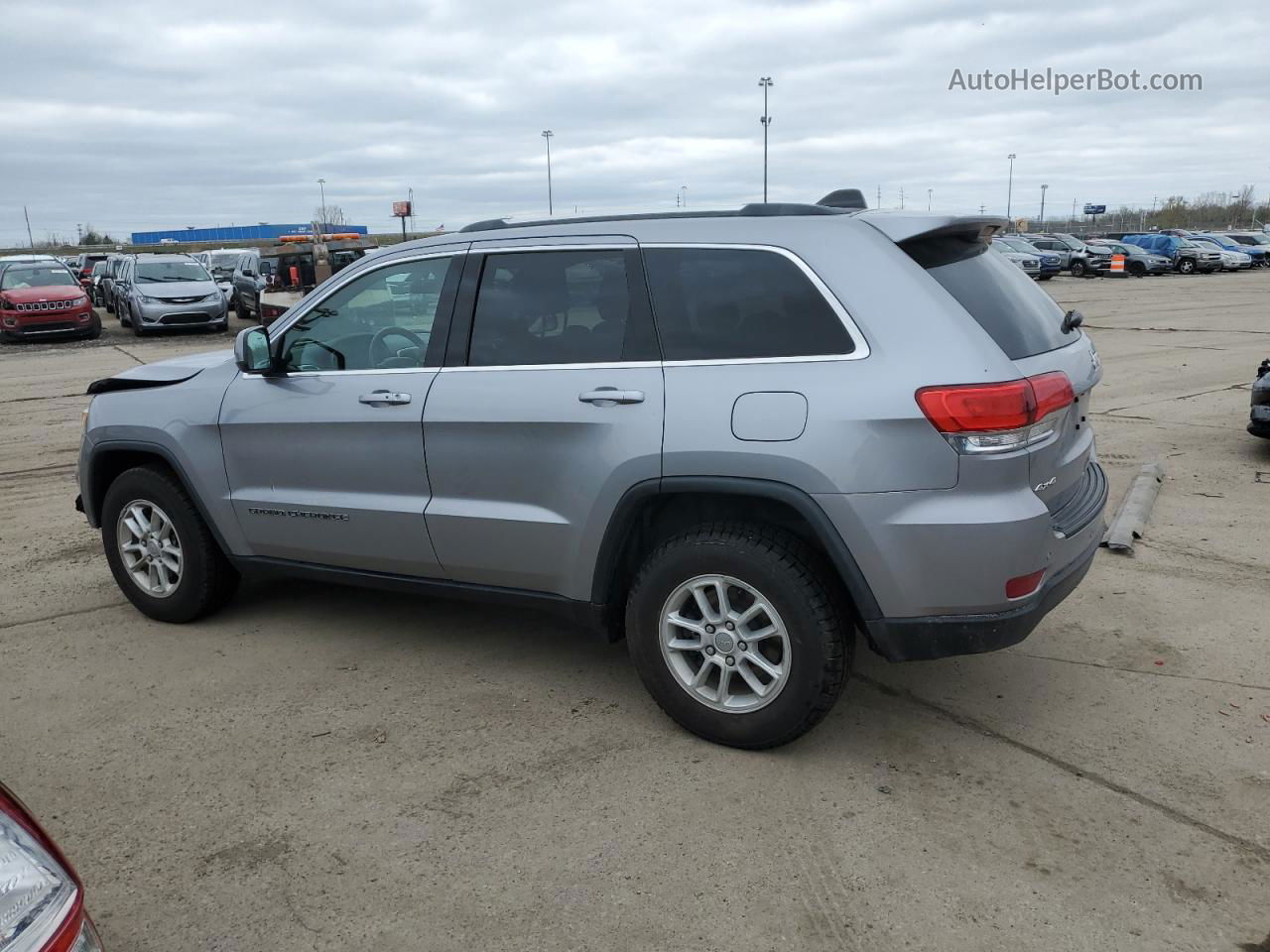 2019 Jeep Grand Cherokee Laredo Silver vin: 1C4RJFAG5KC762860