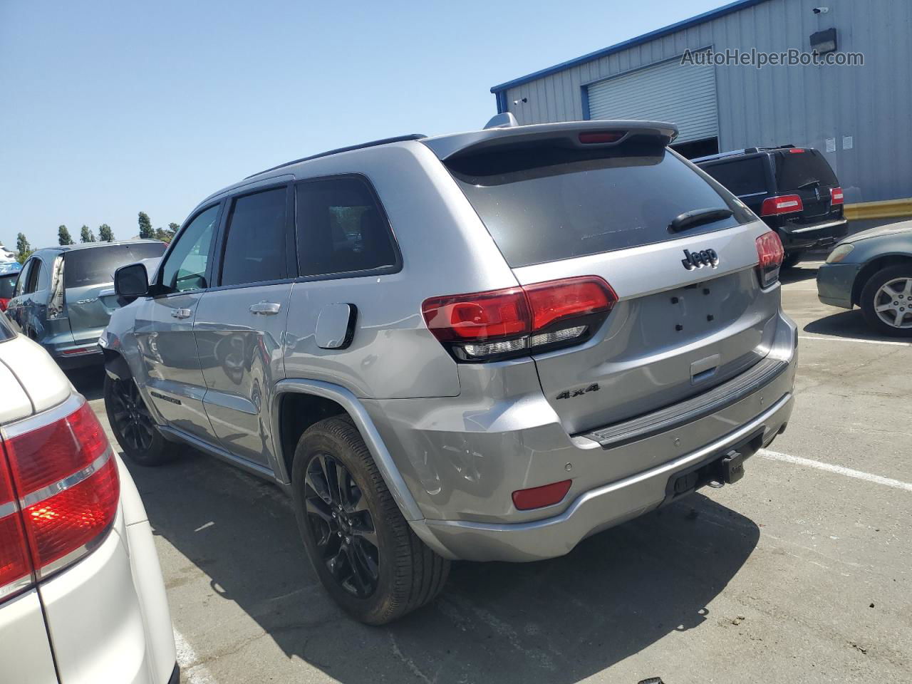 2021 Jeep Grand Cherokee Laredo Silver vin: 1C4RJFAG5MC532903