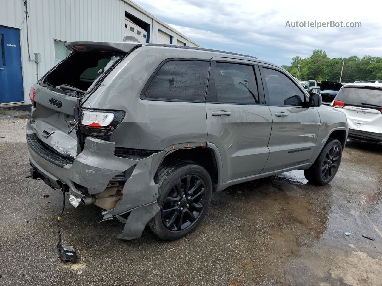 2021 Jeep Grand Cherokee Laredo Gray vin: 1C4RJFAG5MC690450