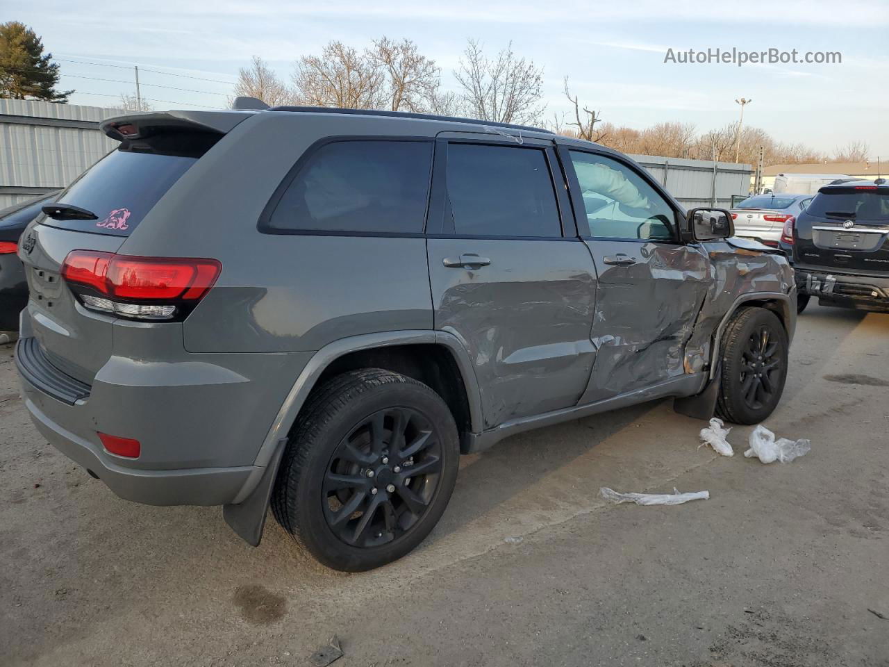 2021 Jeep Grand Cherokee Laredo Серый vin: 1C4RJFAG5MC779502