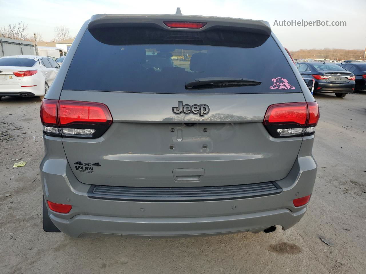 2021 Jeep Grand Cherokee Laredo Серый vin: 1C4RJFAG5MC779502