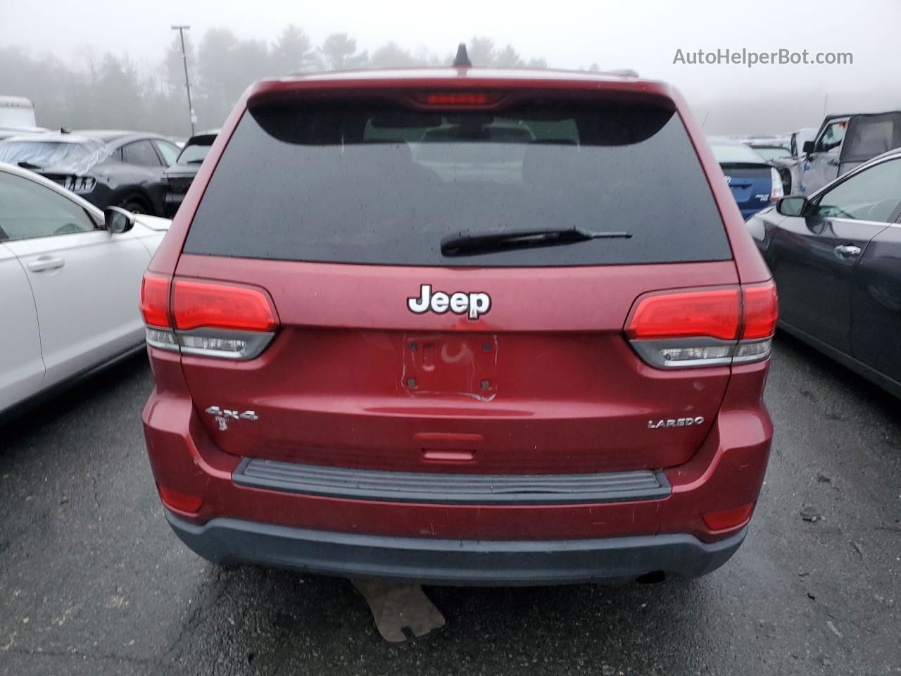 2014 Jeep Grand Cherokee Laredo Burgundy vin: 1C4RJFAG6EC304894