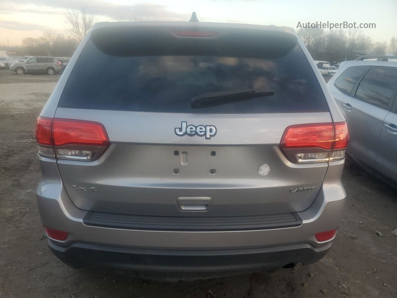 2014 Jeep Grand Cherokee Laredo Gray vin: 1C4RJFAG6EC309352