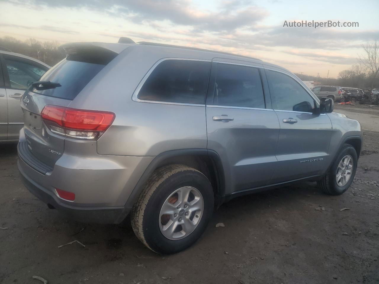 2014 Jeep Grand Cherokee Laredo Gray vin: 1C4RJFAG6EC309352