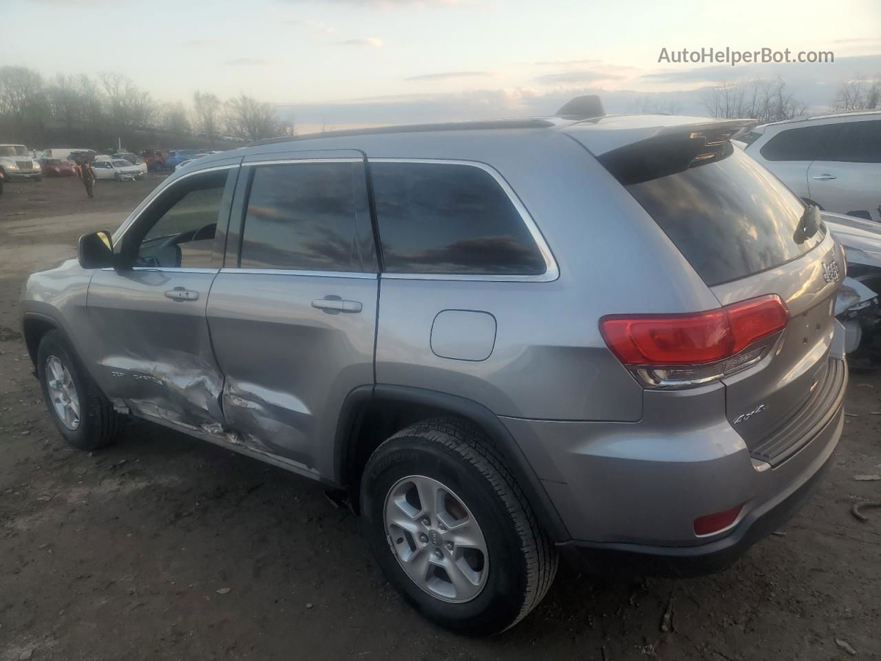 2014 Jeep Grand Cherokee Laredo Gray vin: 1C4RJFAG6EC309352