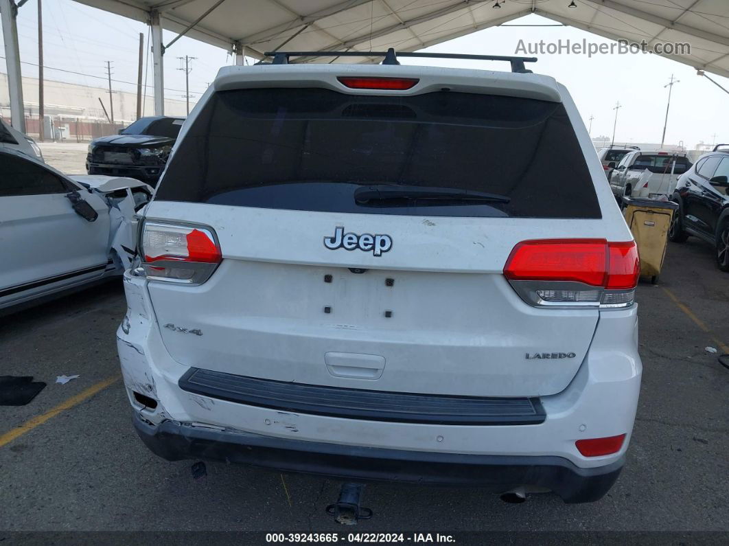 2015 Jeep Grand Cherokee Laredo White vin: 1C4RJFAG6FC209009