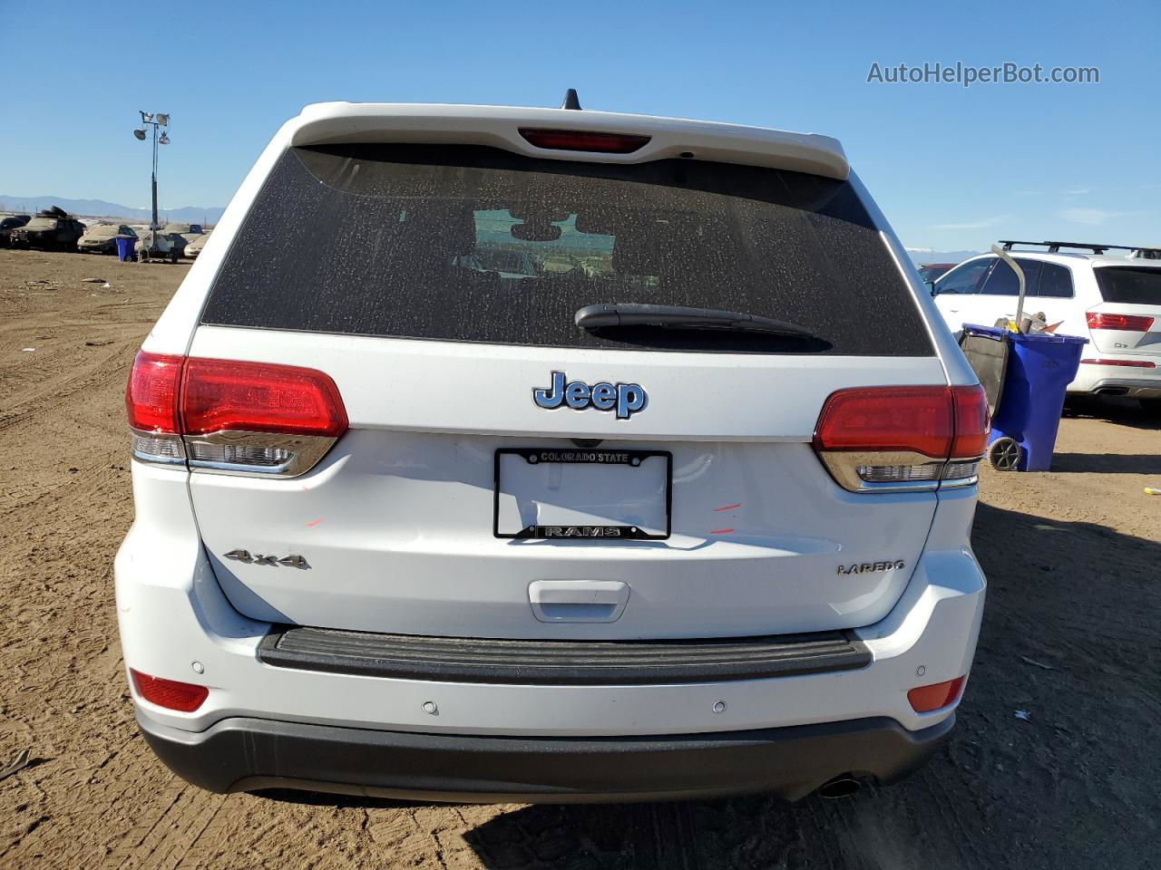 2019 Jeep Grand Cherokee Laredo White vin: 1C4RJFAG6KC534401