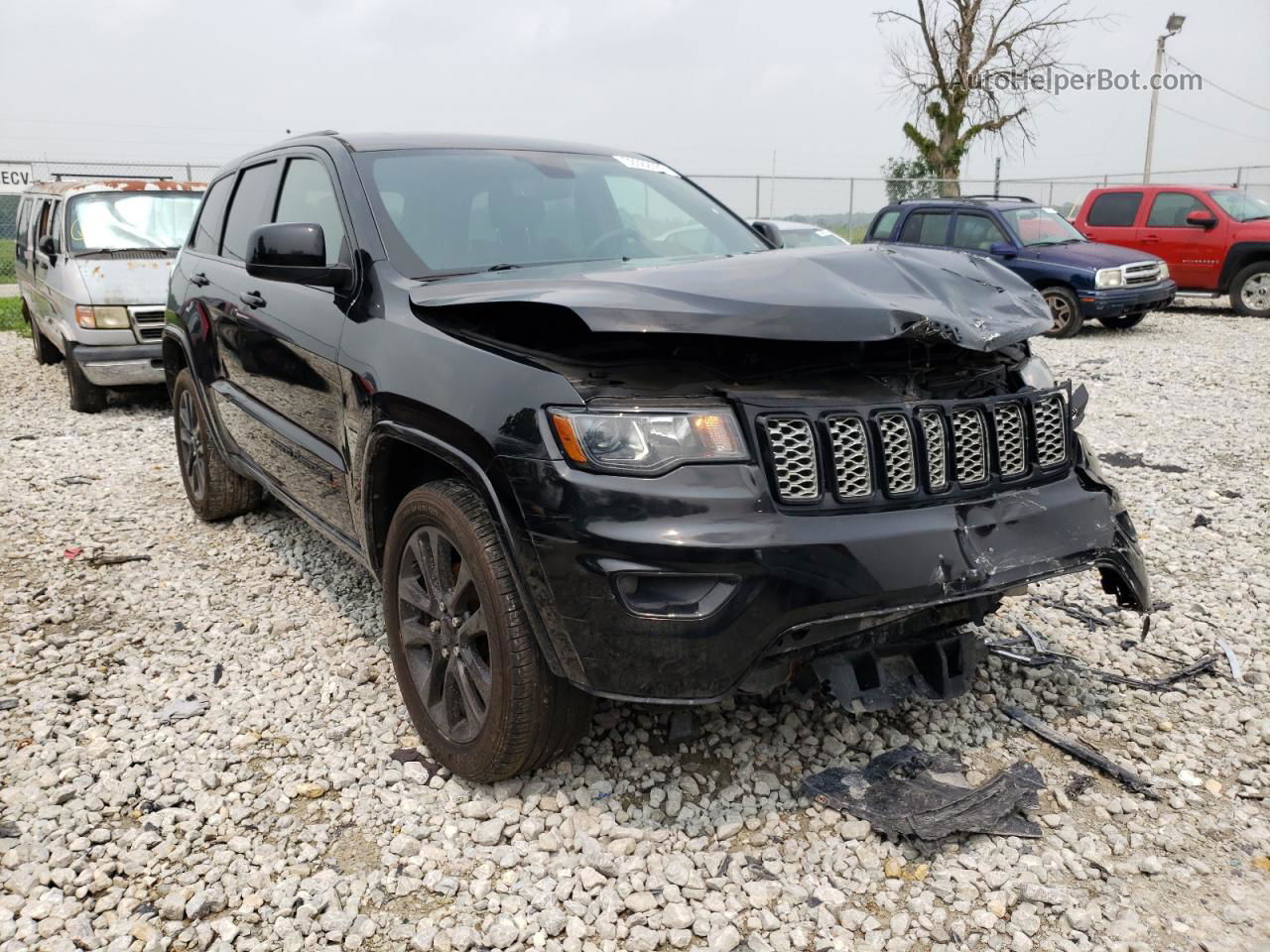 2019 Jeep Grand Cherokee Laredo Black vin: 1C4RJFAG6KC566152