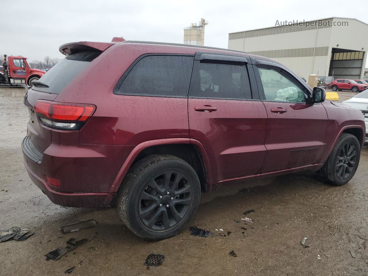 2019 Jeep Grand Cherokee Laredo Burgundy vin: 1C4RJFAG6KC569763