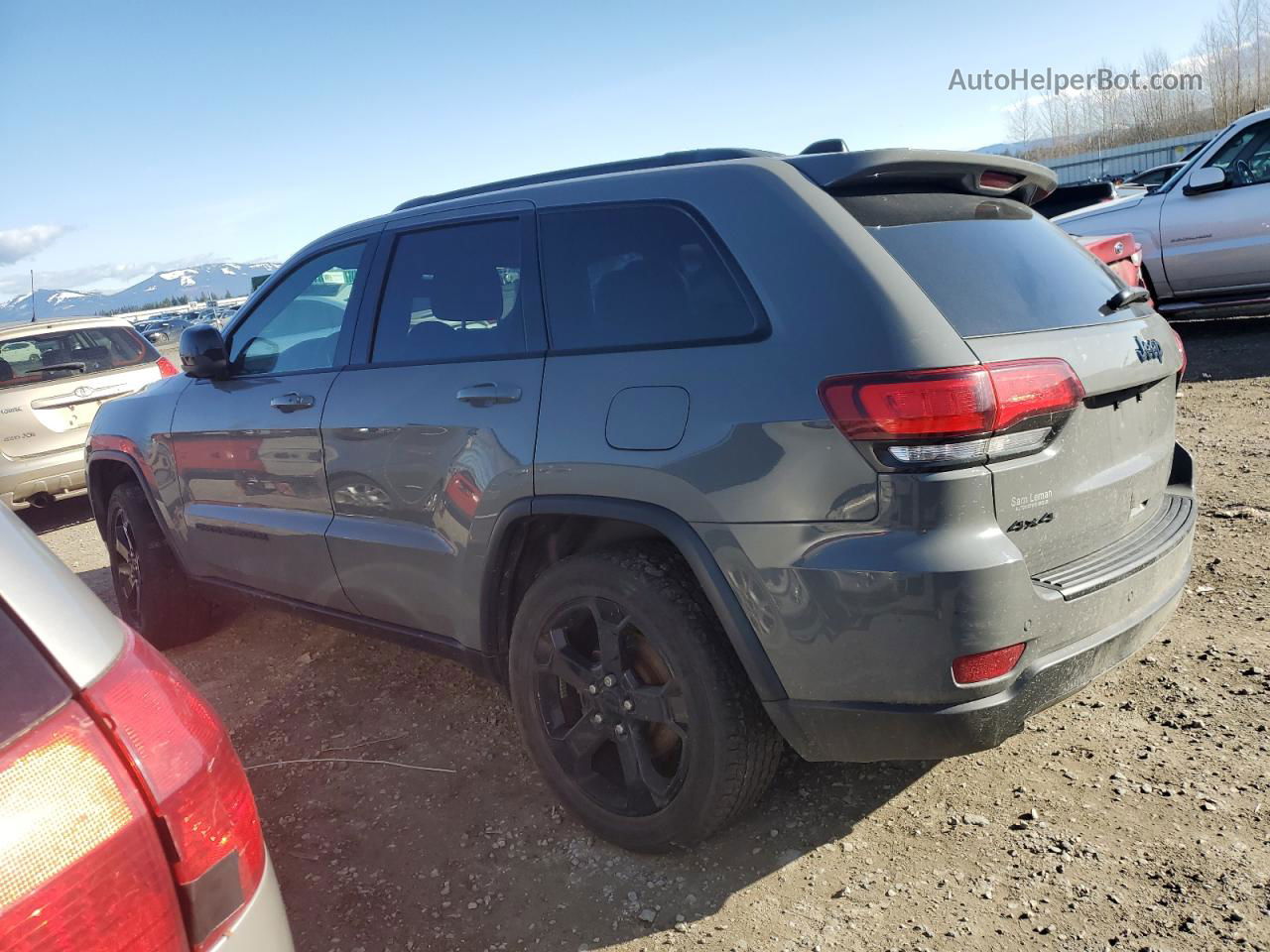 2019 Jeep Grand Cherokee Laredo Серый vin: 1C4RJFAG6KC725316