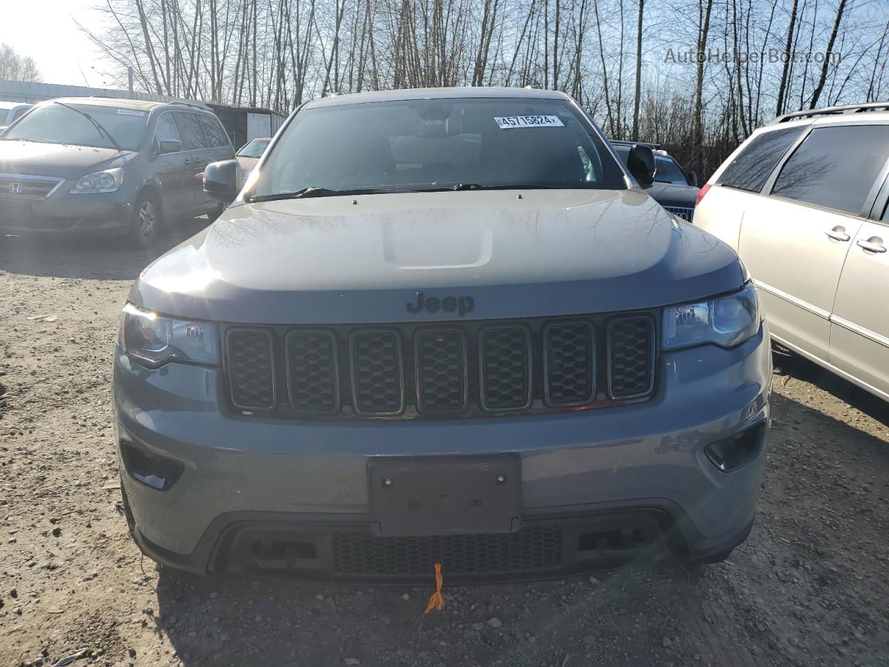 2019 Jeep Grand Cherokee Laredo Gray vin: 1C4RJFAG6KC725316