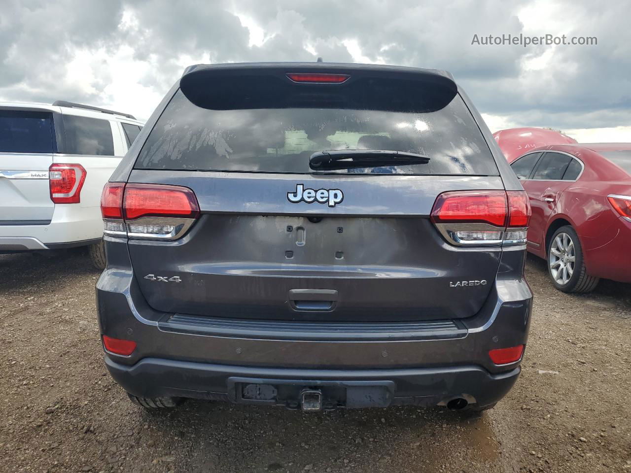 2021 Jeep Grand Cherokee Laredo Gray vin: 1C4RJFAG6MC541741