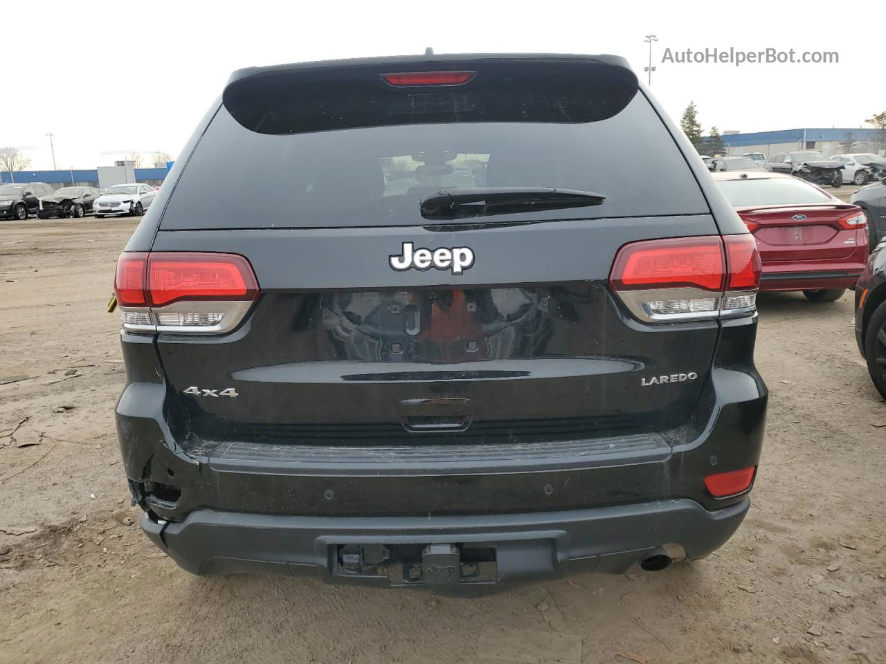 2021 Jeep Grand Cherokee Laredo Black vin: 1C4RJFAG6MC756245