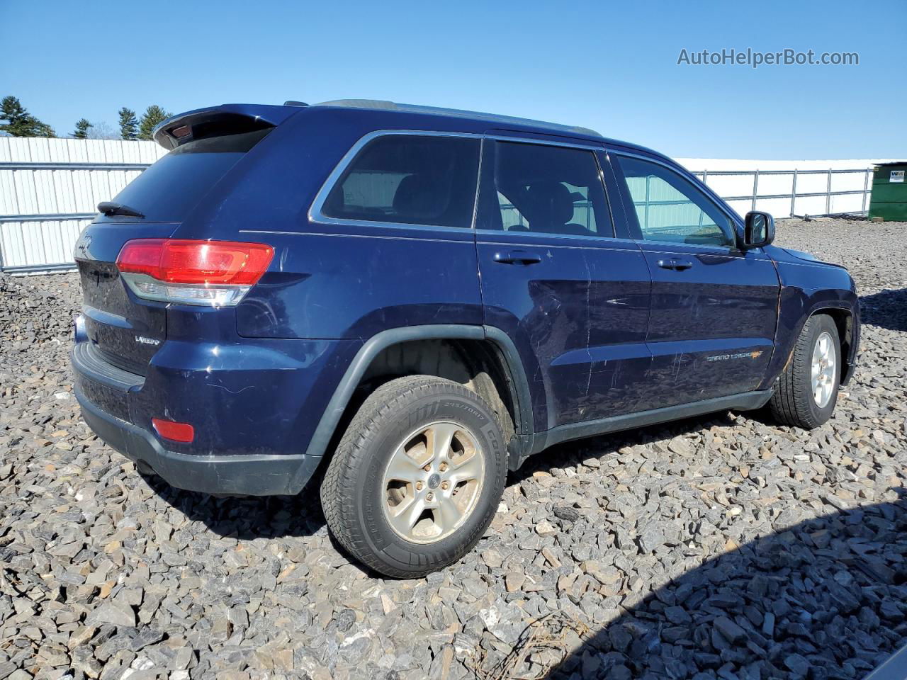 2014 Jeep Grand Cherokee Laredo Синий vin: 1C4RJFAG7EC123500