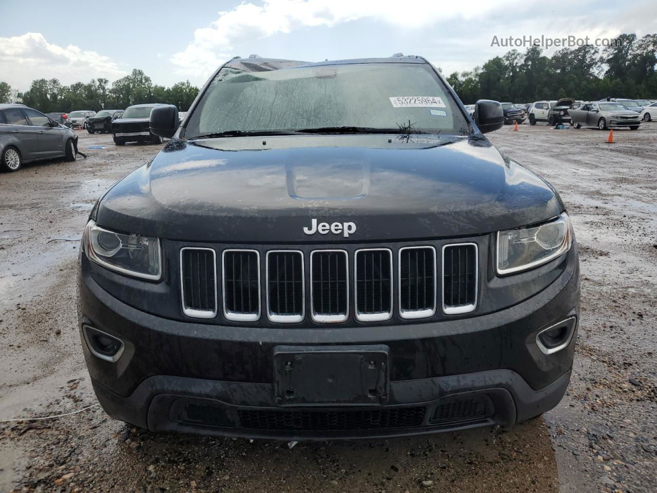 2014 Jeep Grand Cherokee Laredo Черный vin: 1C4RJFAG7EC155721