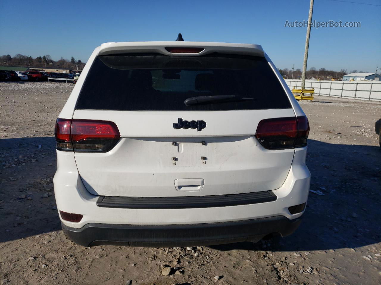 2014 Jeep Grand Cherokee Laredo White vin: 1C4RJFAG7EC440256