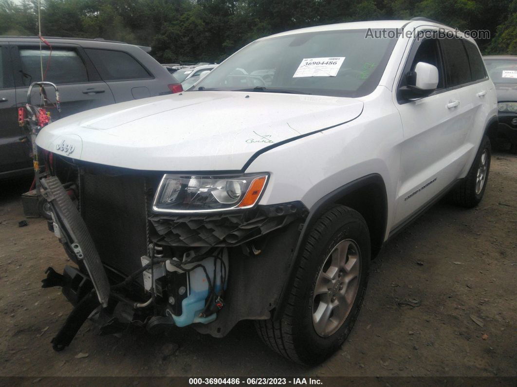 2015 Jeep Grand Cherokee Laredo White vin: 1C4RJFAG7FC738176