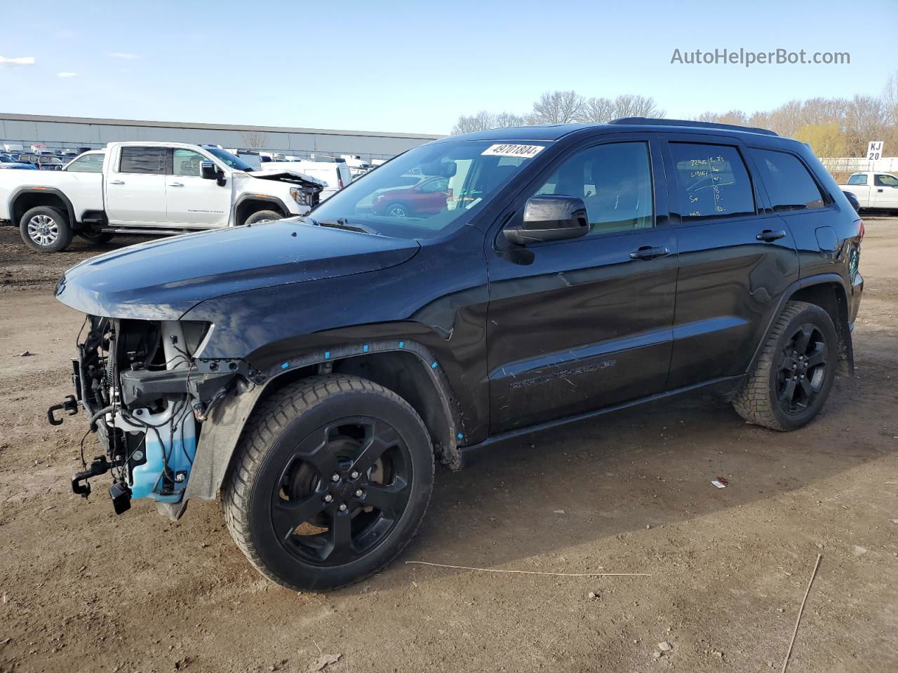 2019 Jeep Grand Cherokee Laredo Черный vin: 1C4RJFAG7KC545441