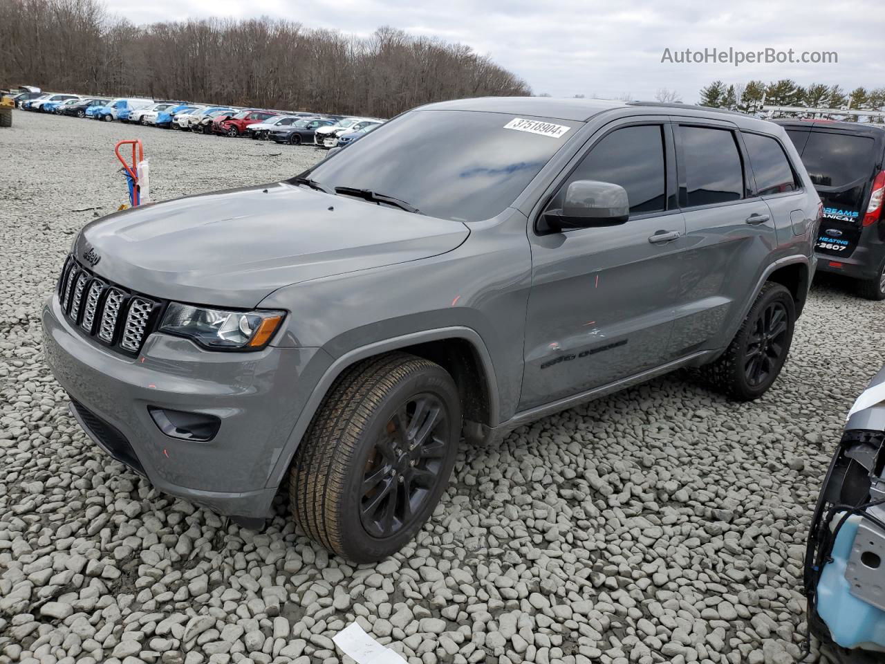 2019 Jeep Grand Cherokee Laredo Gray vin: 1C4RJFAG7KC612118