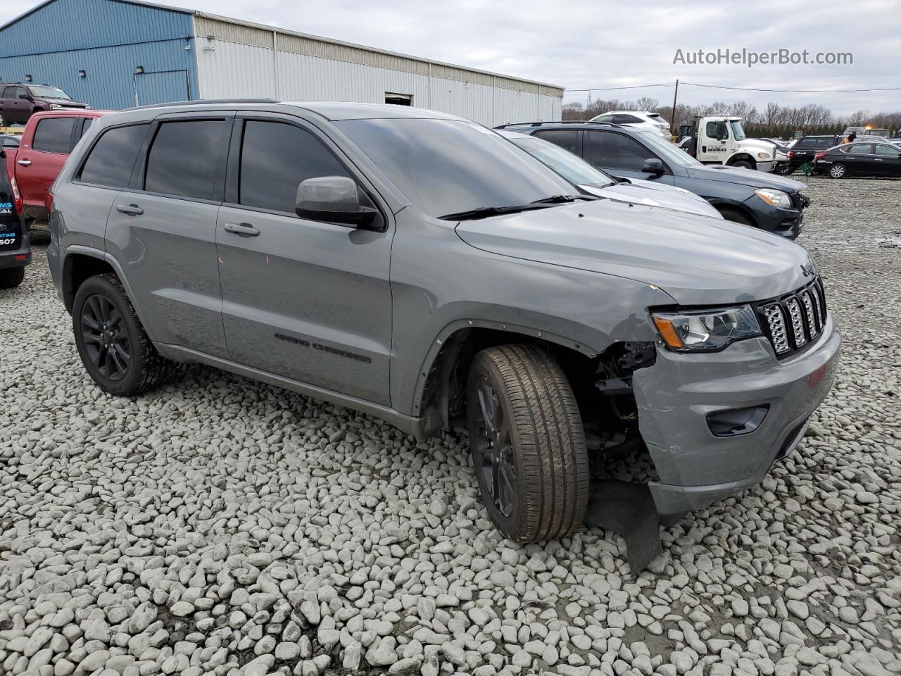 2019 Jeep Grand Cherokee Laredo Gray vin: 1C4RJFAG7KC612118