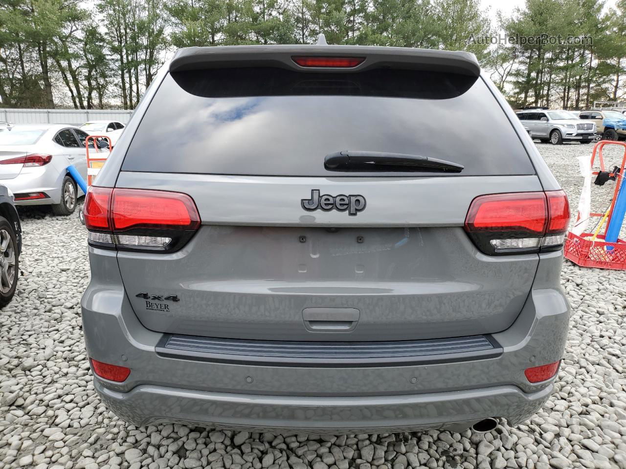 2019 Jeep Grand Cherokee Laredo Gray vin: 1C4RJFAG7KC612118