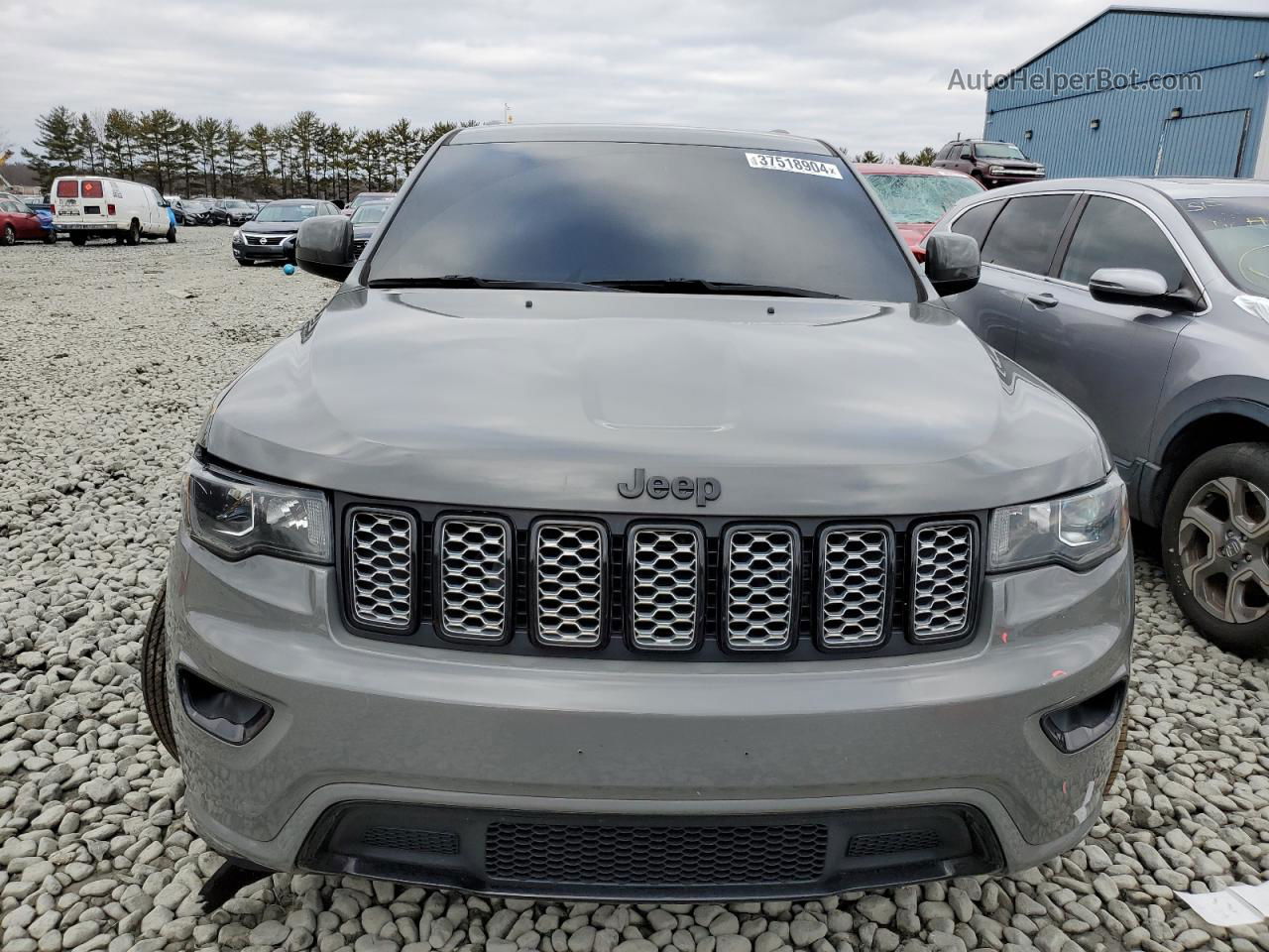 2019 Jeep Grand Cherokee Laredo Gray vin: 1C4RJFAG7KC612118