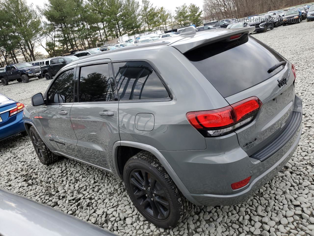 2019 Jeep Grand Cherokee Laredo Gray vin: 1C4RJFAG7KC612118