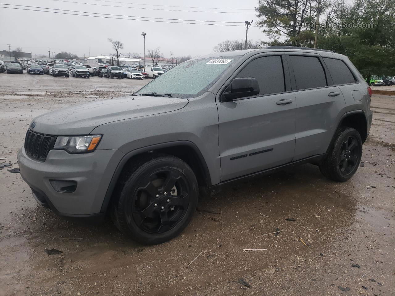 2019 Jeep Grand Cherokee Laredo Серый vin: 1C4RJFAG7KC785217