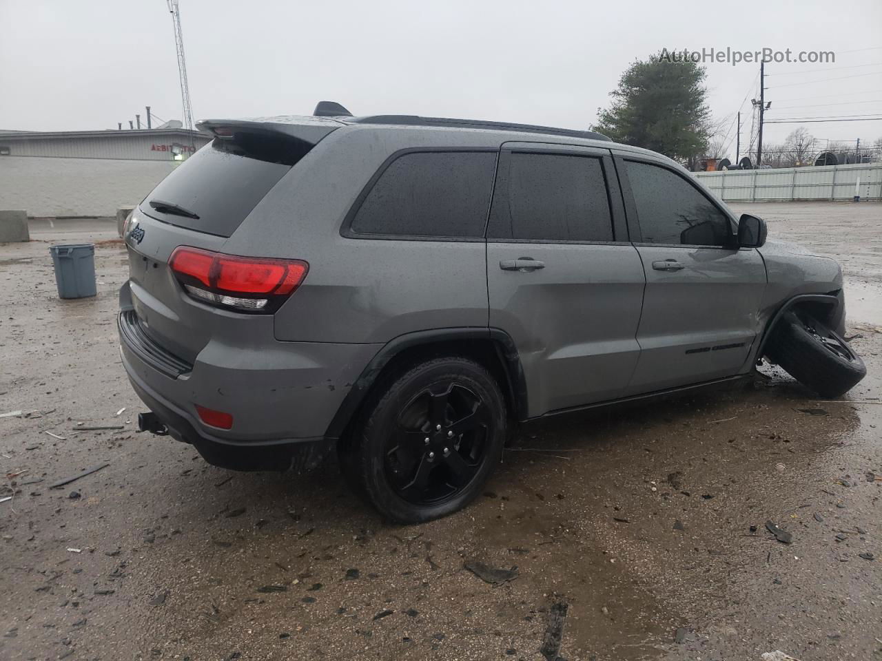 2019 Jeep Grand Cherokee Laredo Gray vin: 1C4RJFAG7KC785217