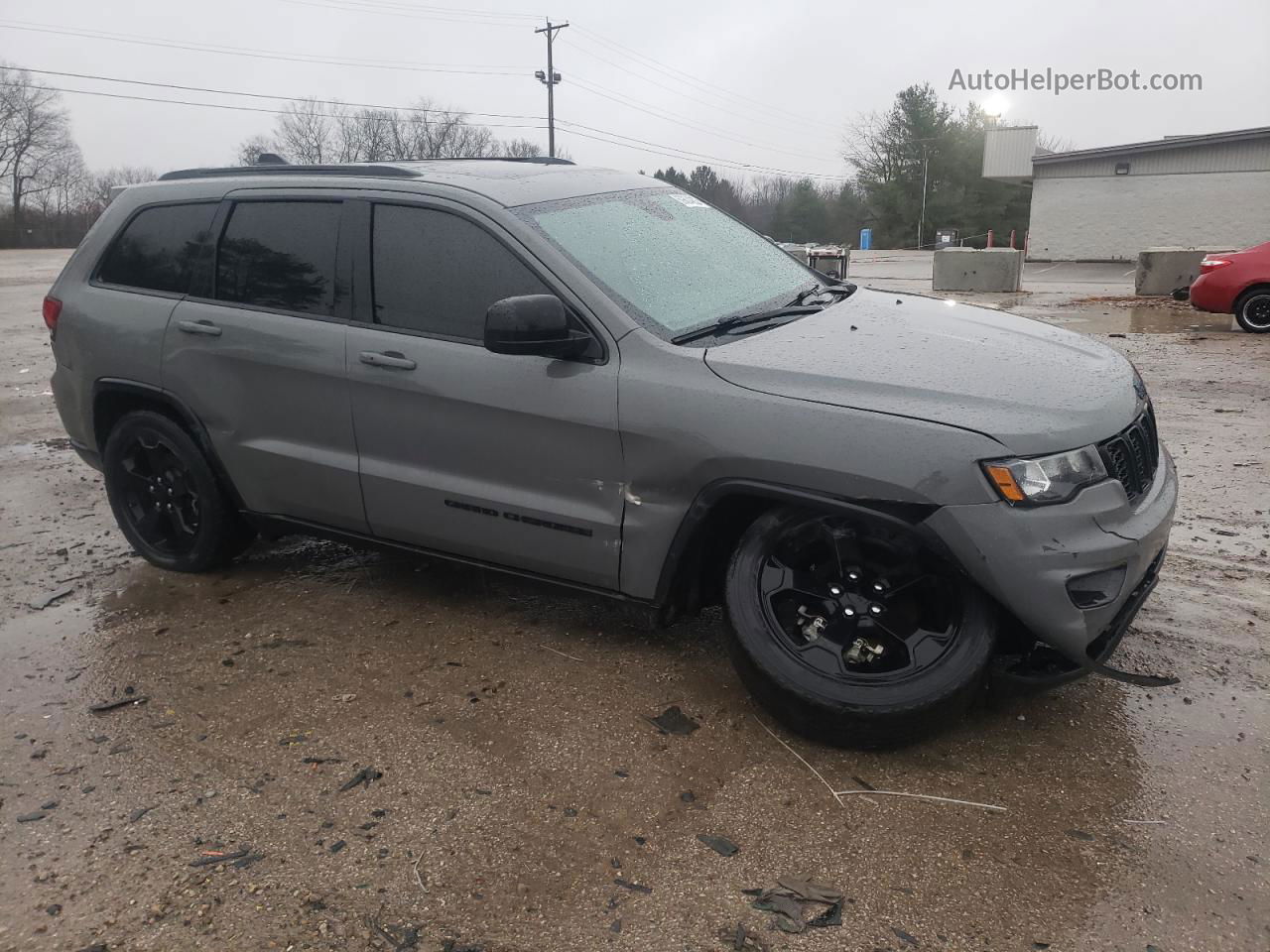 2019 Jeep Grand Cherokee Laredo Серый vin: 1C4RJFAG7KC785217