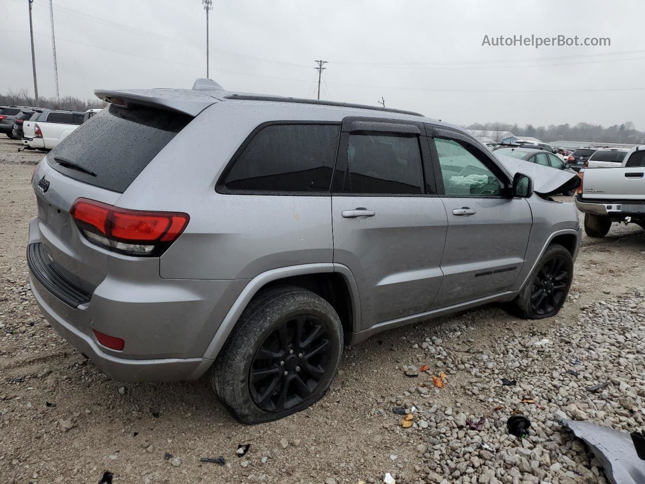 2019 Jeep Grand Cherokee Laredo Gray vin: 1C4RJFAG7KC849949