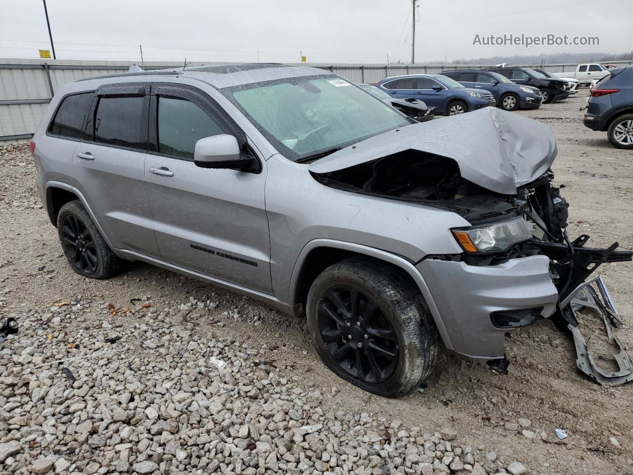 2019 Jeep Grand Cherokee Laredo Gray vin: 1C4RJFAG7KC849949