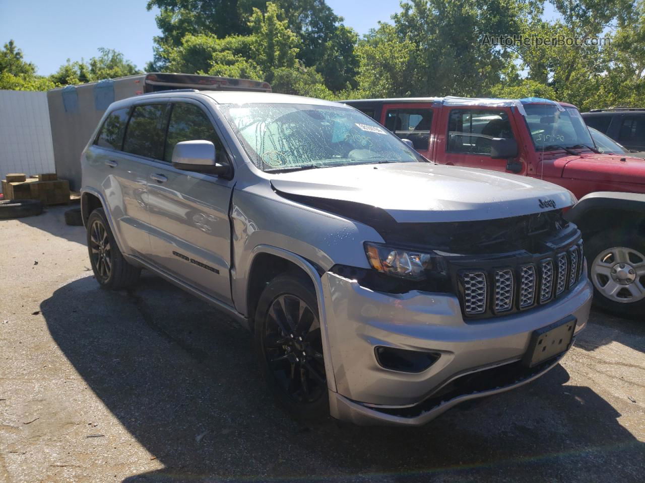 2021 Jeep Grand Cherokee Laredo Gray vin: 1C4RJFAG7MC536323