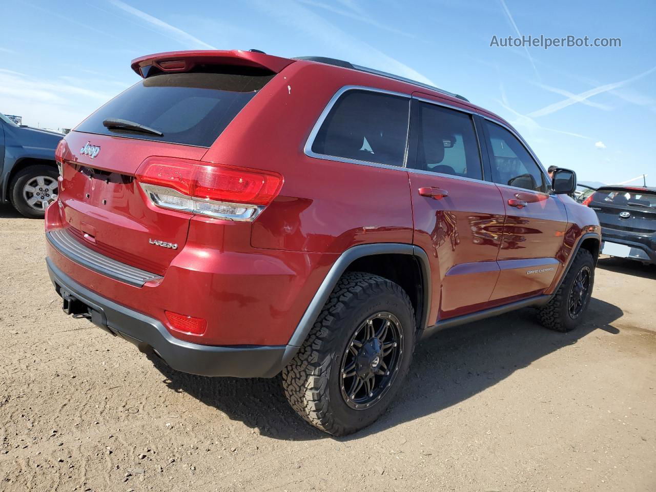 2014 Jeep Grand Cherokee Laredo Red vin: 1C4RJFAG8EC159292