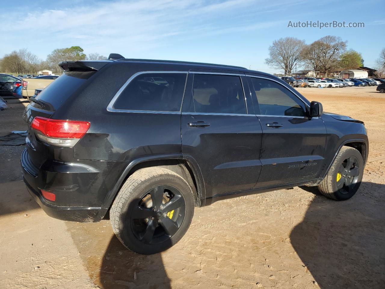 2014 Jeep Grand Cherokee Laredo Black vin: 1C4RJFAG8EC547235