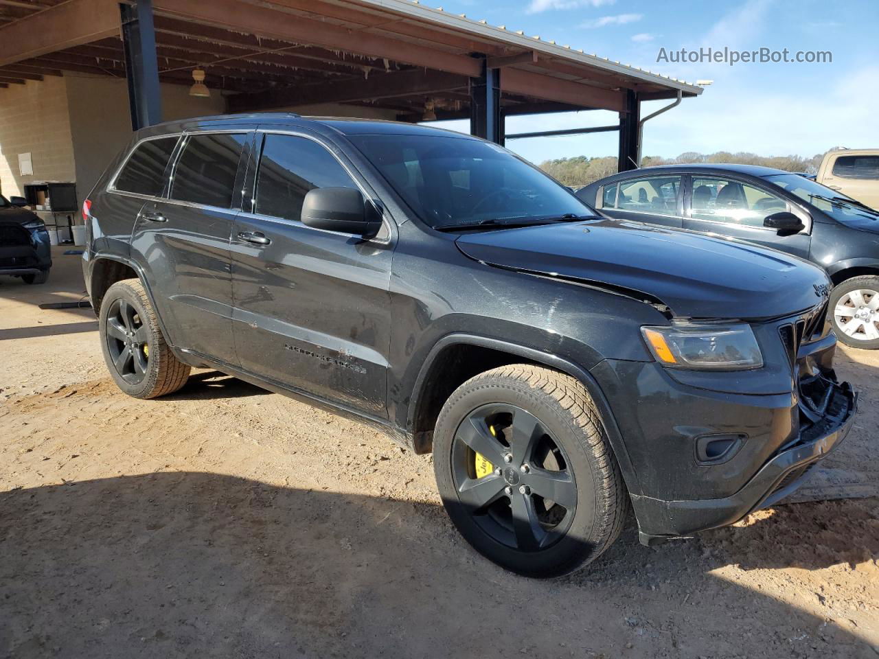 2014 Jeep Grand Cherokee Laredo Black vin: 1C4RJFAG8EC547235