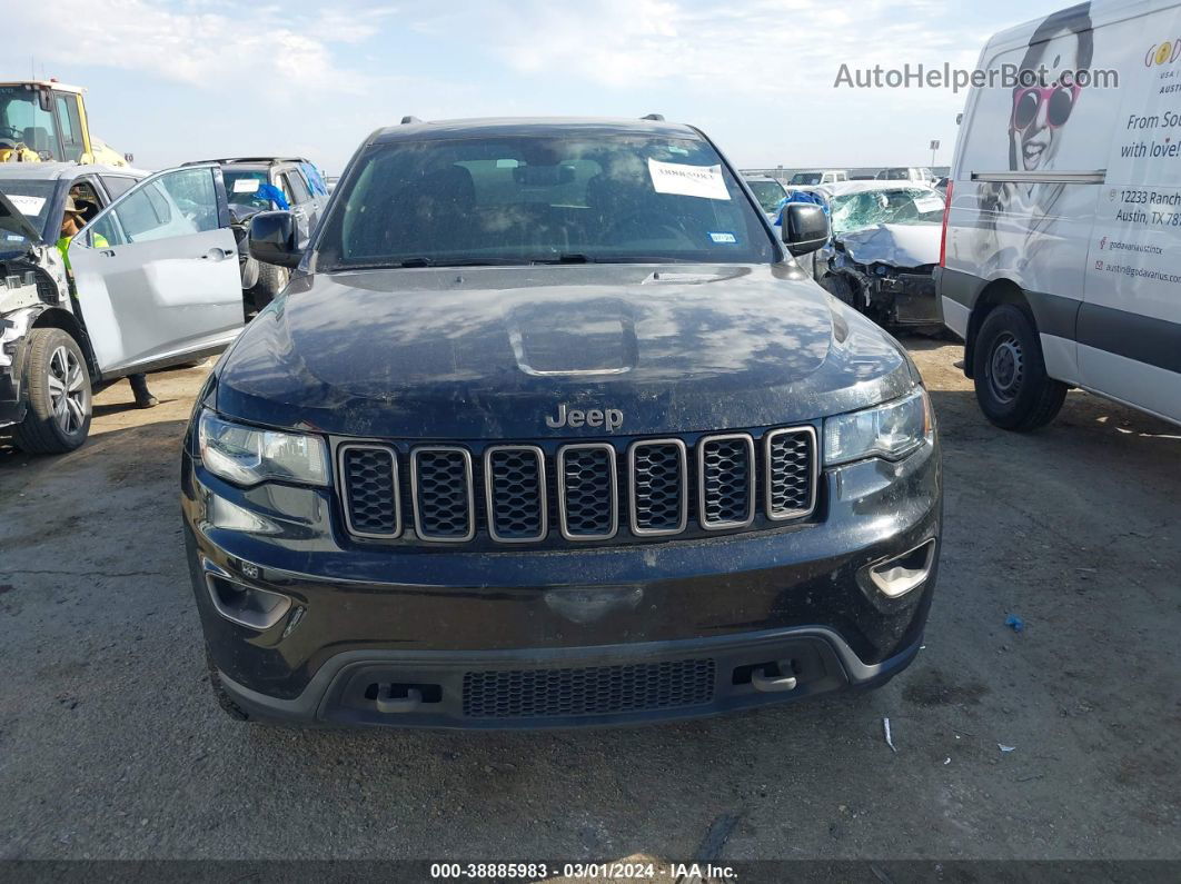 2017 Jeep Grand Cherokee 75th Anniversary Edition 4x4 Black vin: 1C4RJFAG8HC631978