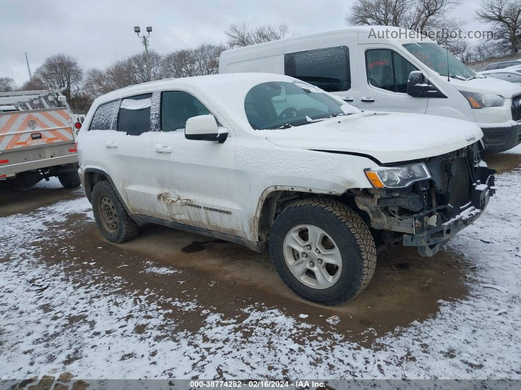 2017 Jeep Grand Cherokee Laredo 4x4 White vin: 1C4RJFAG8HC763154