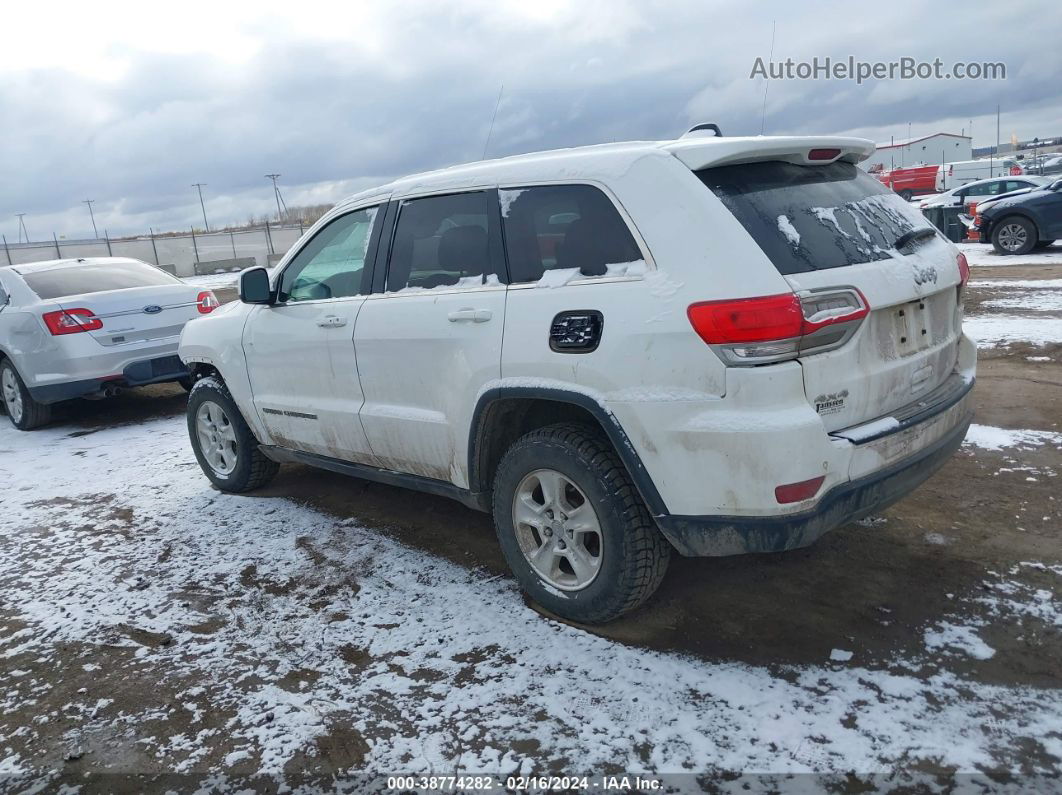 2017 Jeep Grand Cherokee Laredo 4x4 White vin: 1C4RJFAG8HC763154