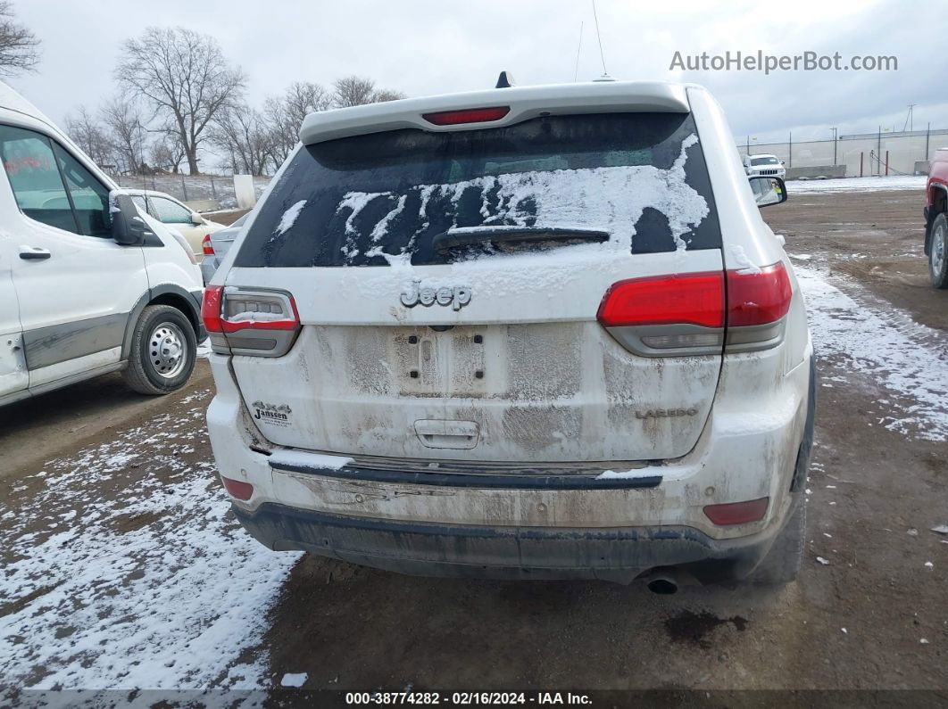 2017 Jeep Grand Cherokee Laredo 4x4 White vin: 1C4RJFAG8HC763154