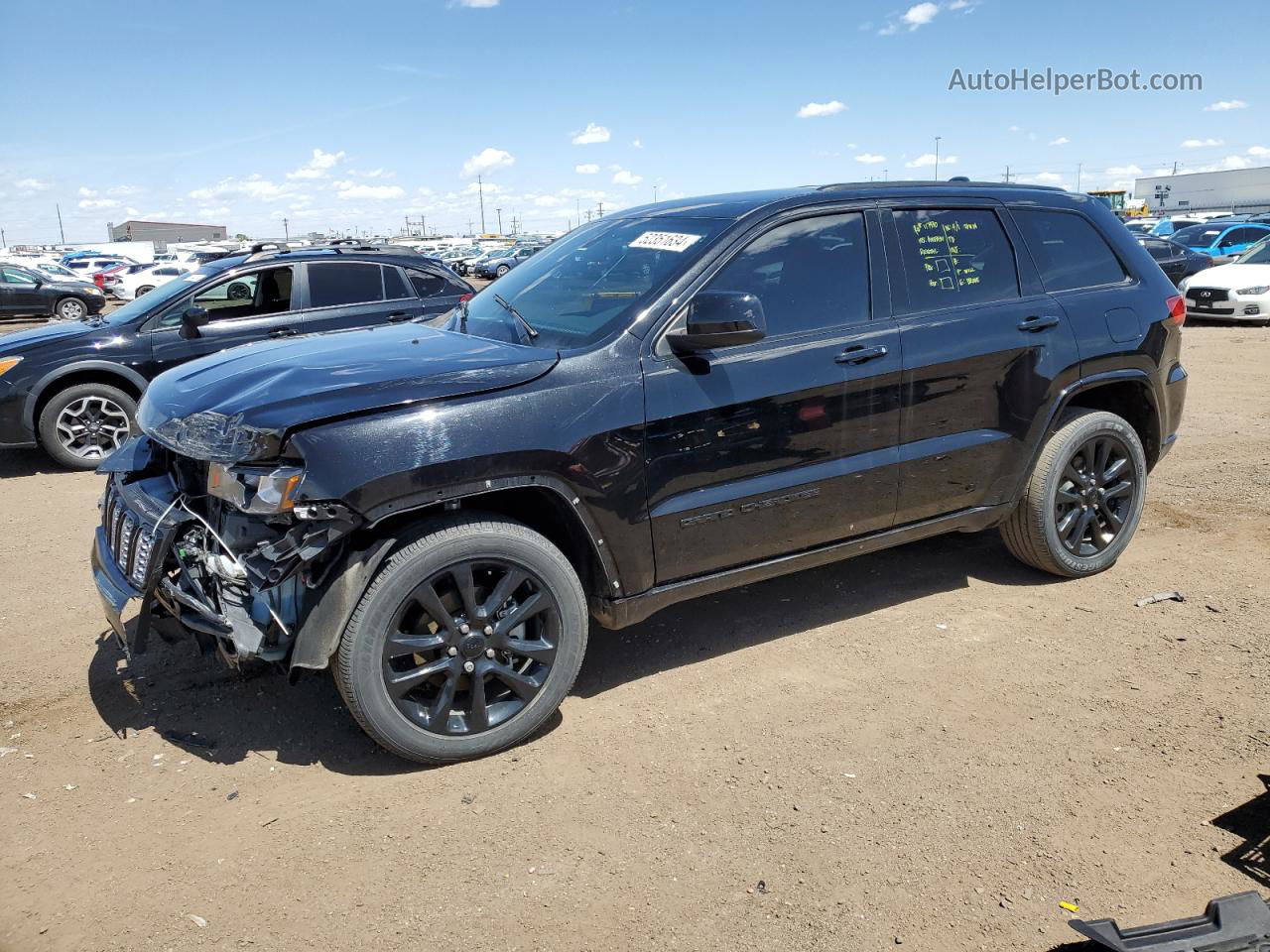 2019 Jeep Grand Cherokee Laredo Black vin: 1C4RJFAG8KC546713