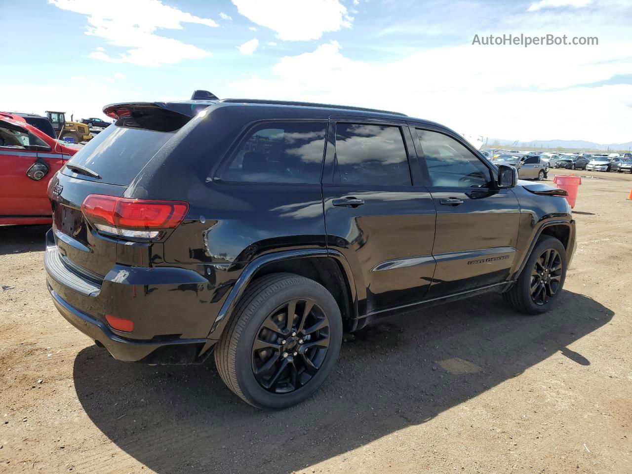 2019 Jeep Grand Cherokee Laredo Black vin: 1C4RJFAG8KC546713